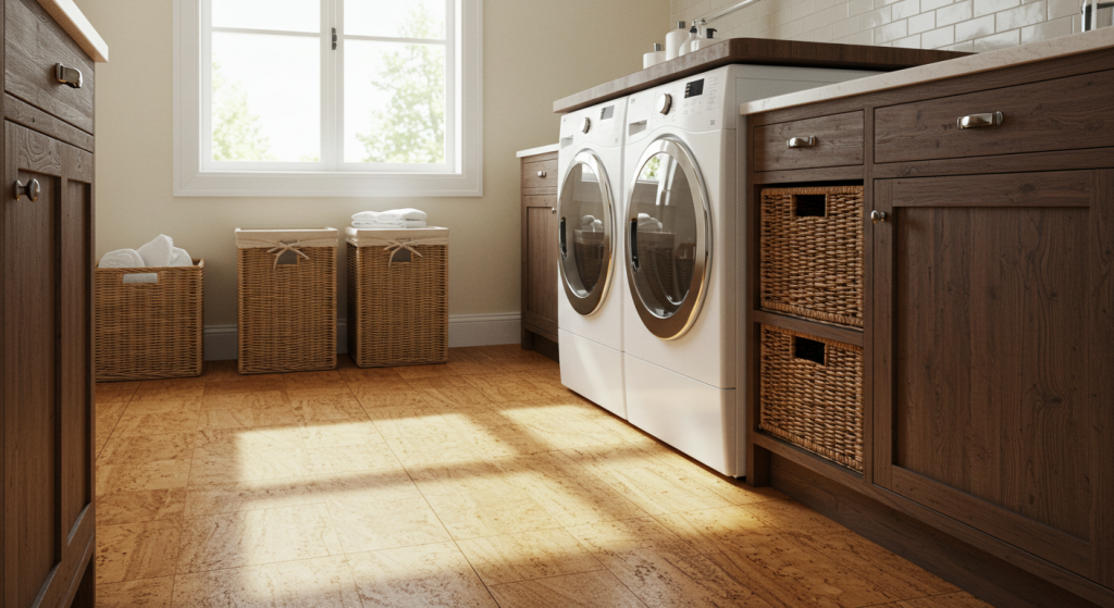 Cork Flooring (Water-Resistant Sealed)