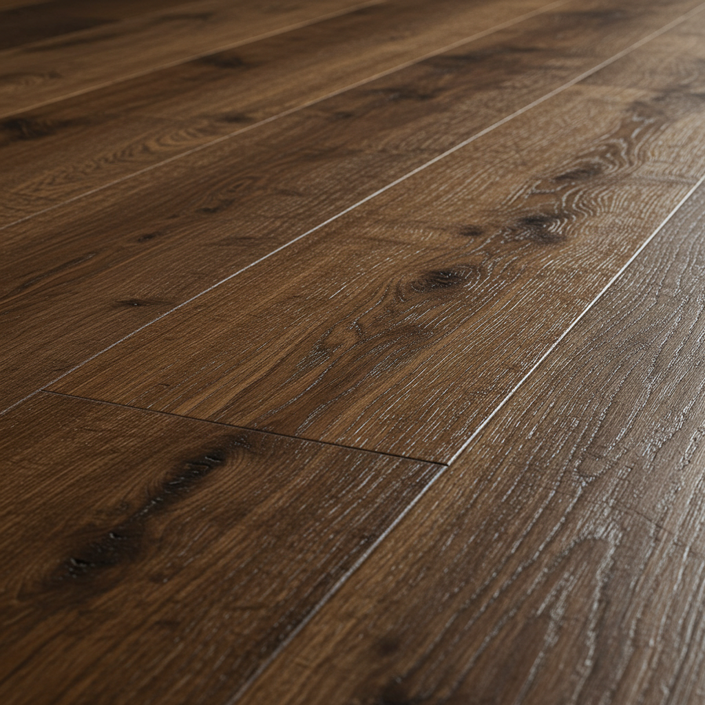 Hand-Scraped Wood Flooring