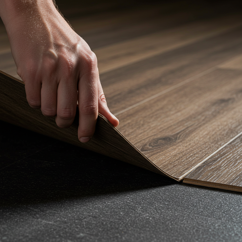 Peel-and-Stick Vinyl Flooring
