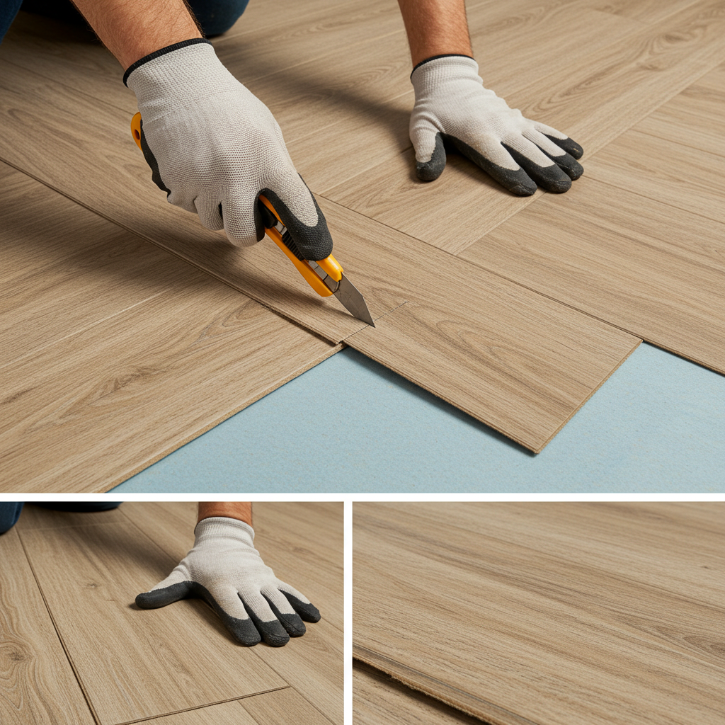 Peel-and-Stick Vinyl Flooring