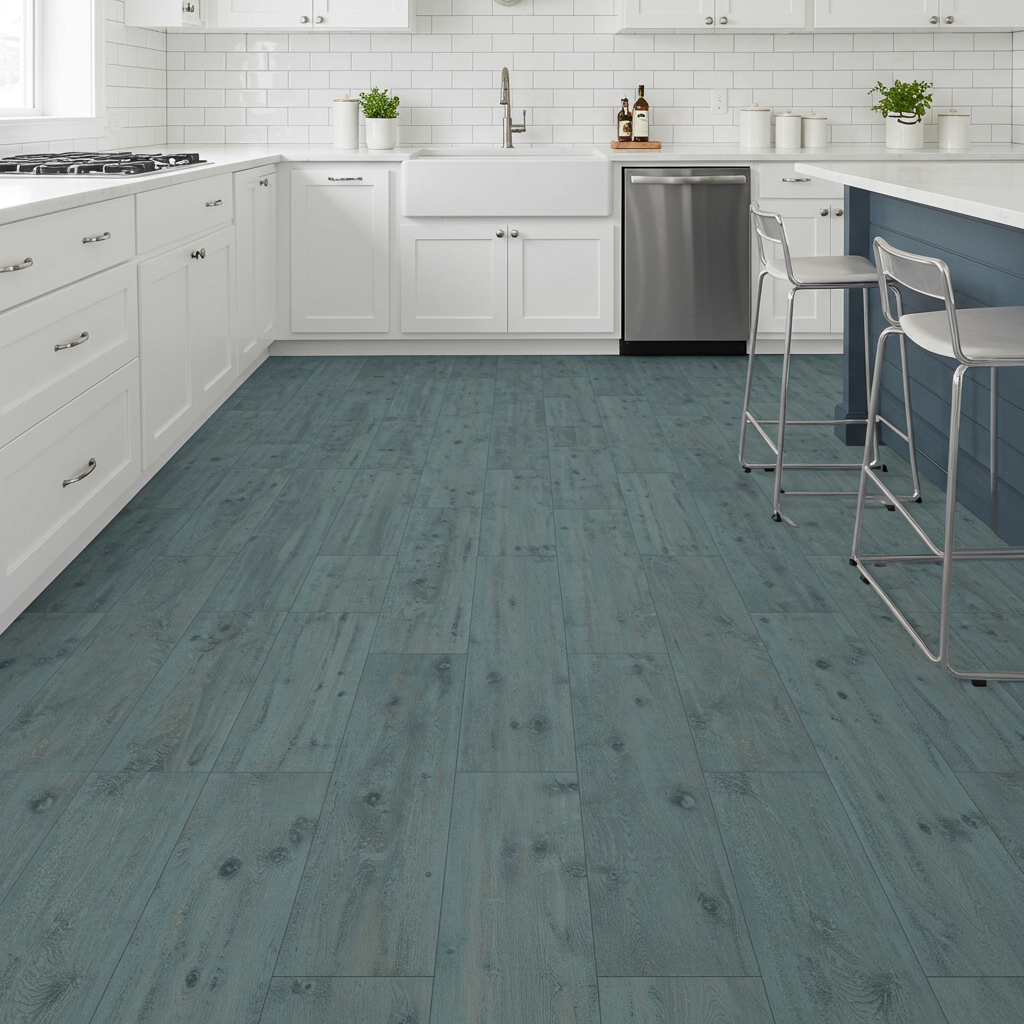 Peel-and-Stick Vinyl Flooring