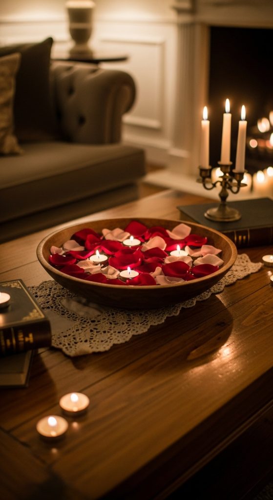 home decor with flowers