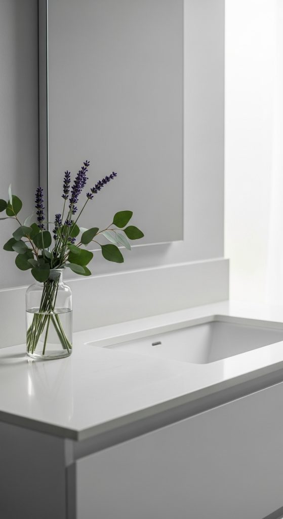 home decor with flowers