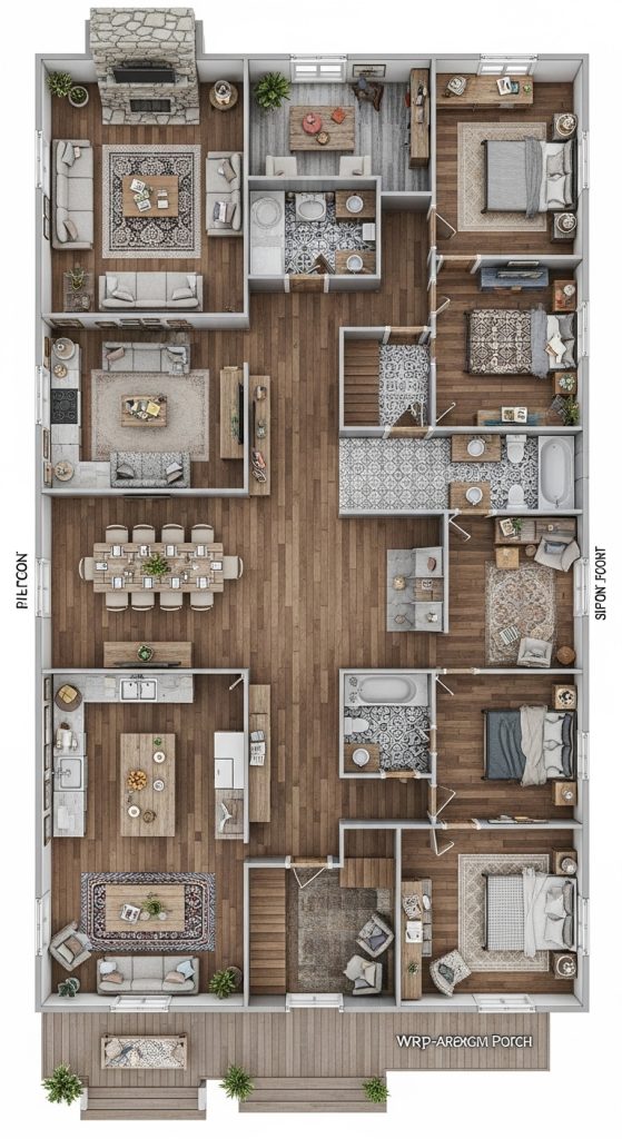 bloxburg house ideas 2 floor layout
