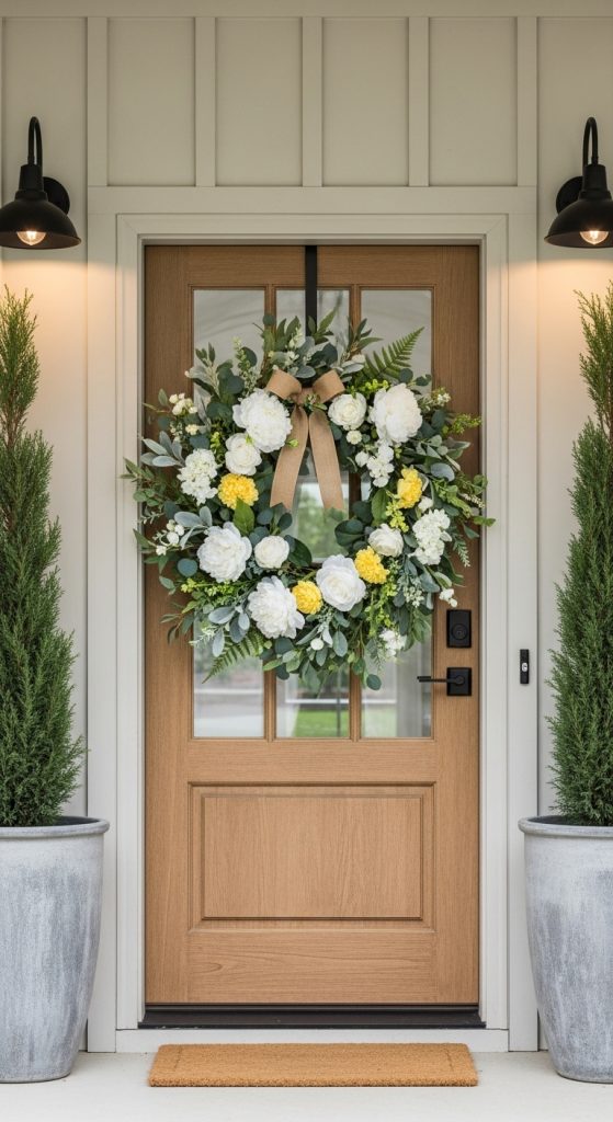 home decor with flowers