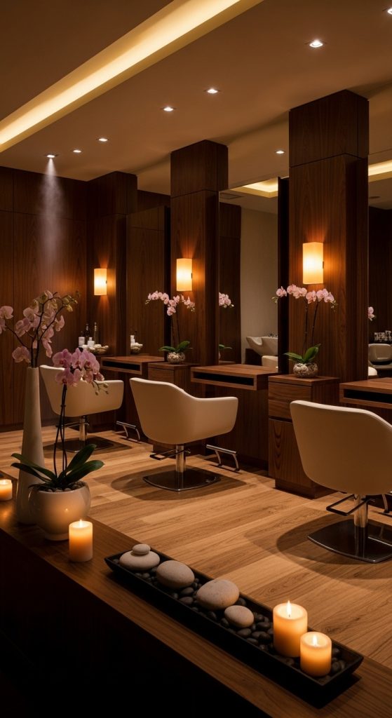 beauty salon floor plan