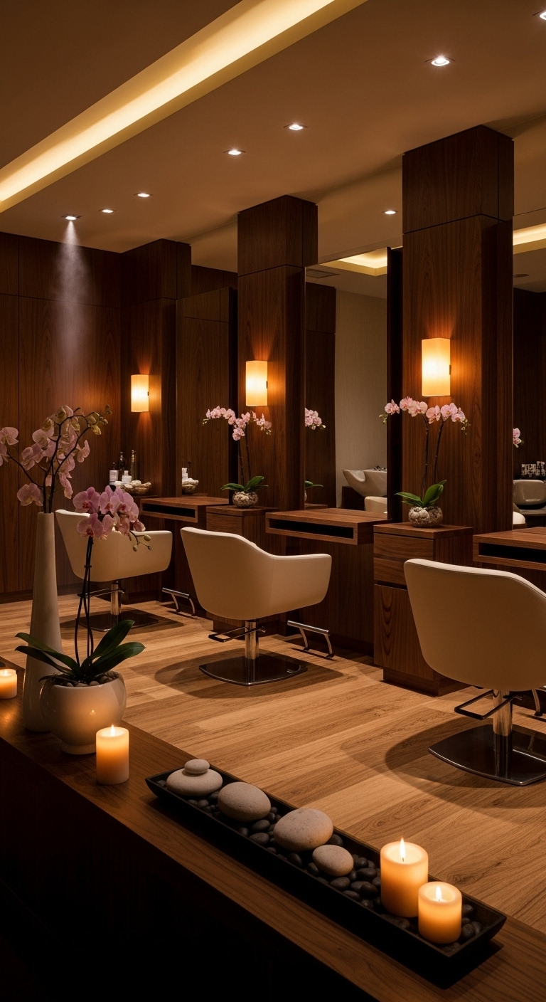 beauty salon floor plan