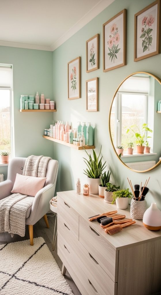 beauty salon floor plan