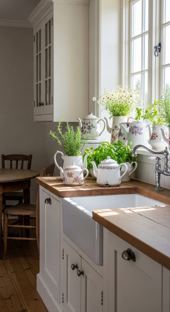 home decor with flowers