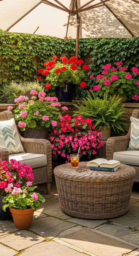 home decor with flowers