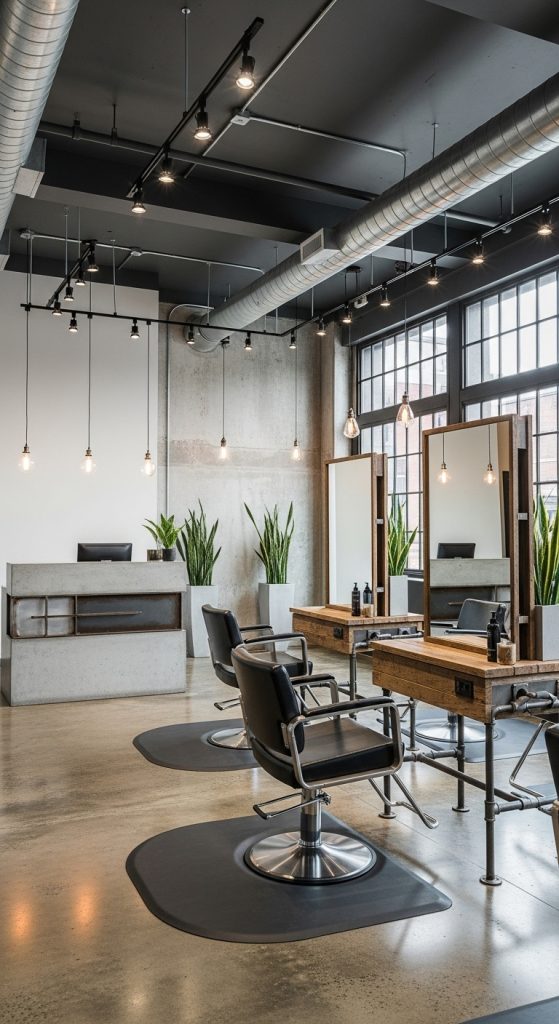 beauty salon floor plan