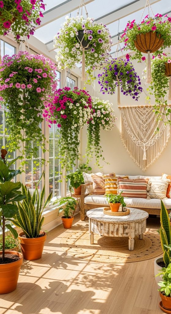 home decor with flowers